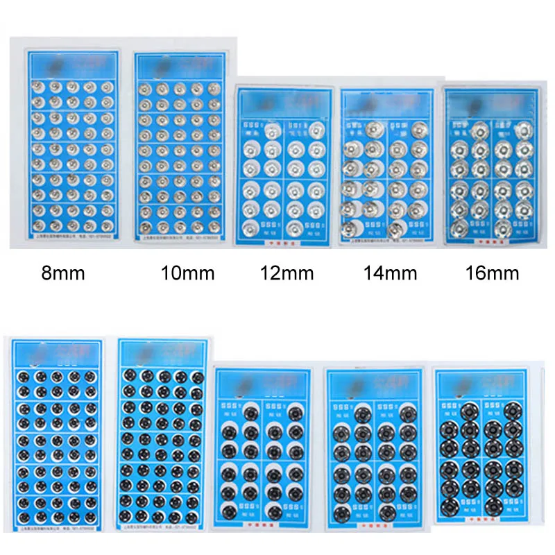 1 Board Plating Round Metal Stainless Steel Snap Sewing Accessory DIY Apparel Sewing Fabric Buttons Press Button Stud
1 Board Plating Round Metal Stainless Steel Snap Sewing Accessory DIY Apparel Sewing Fabric Buttons Press Button Stud