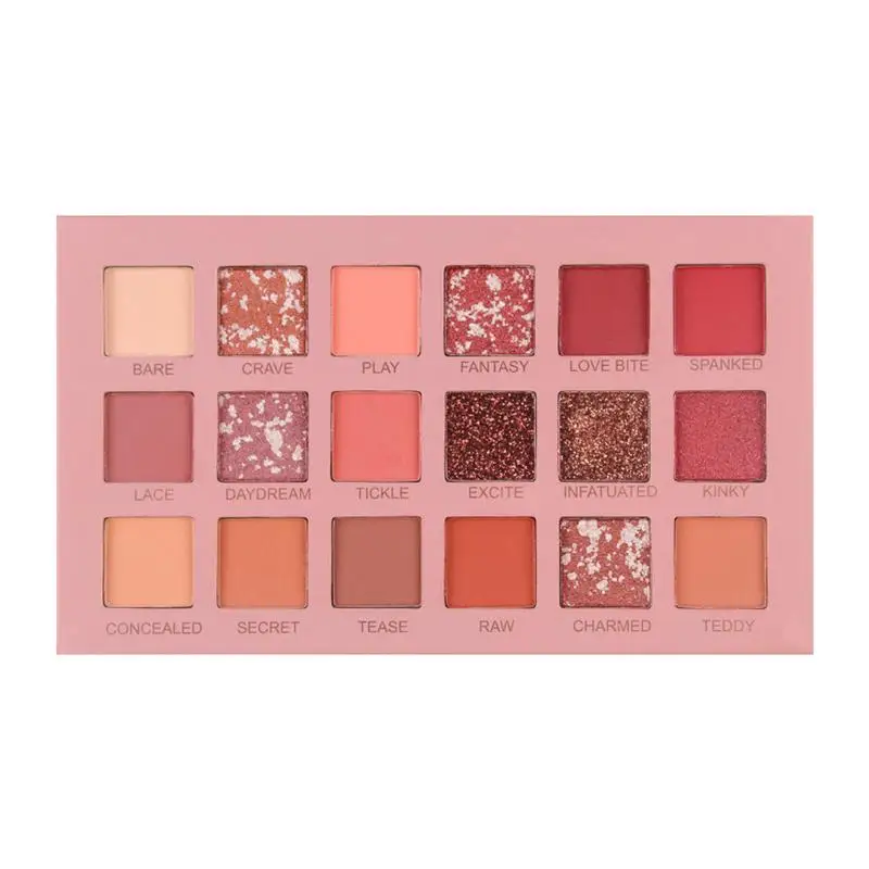 New 18 Colors Eye Shadow Palette Shimmer Matte Waterproof Anti-sweat Eye Shadow Makeup Beauty High Quality Skin-friendly Smooth
New 18 Colors Eye Shadow Palette Shimmer Matte Waterproof Anti-sweat Eye Shadow Makeup Beauty High Quality Skin-friendly Smooth