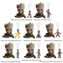 2pcs/set Baby Groot Flowerpot Flower Pot Planter Action Figures Model Toy Pen Pot Garden Flower Planter Pot Holder+Keychain
2pcs/set Baby Groot Flowerpot Flower Pot Planter Action Figures Model Toy Pen Pot Garden Flower Planter Pot Holder+Keychain