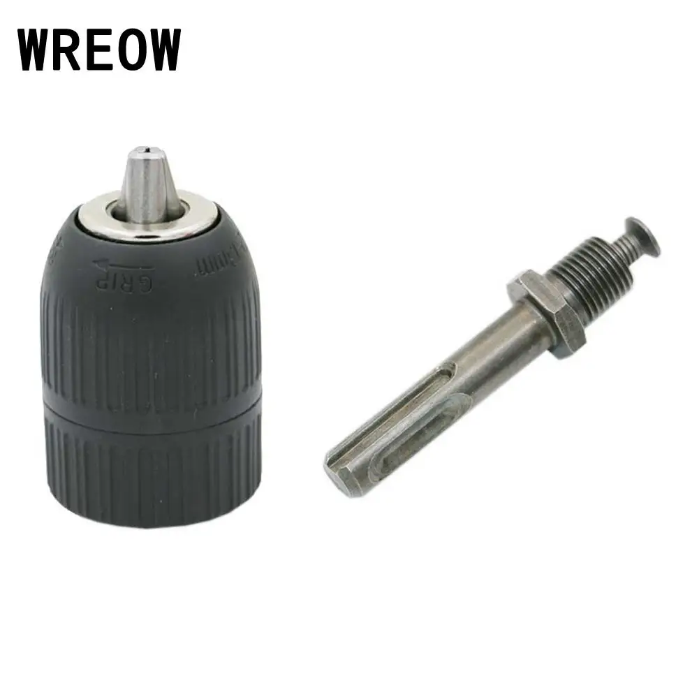 SDS hammer conversion clamp drill chuck set 1/2-Inch Metal Keyless Impact Hammer Hand Tool rotary hammer accessories 2-13mm
SDS hammer conversion clamp drill chuck set 1/2-Inch Metal Keyless Impact Hammer Hand Tool rotary hammer accessories 2-13mm