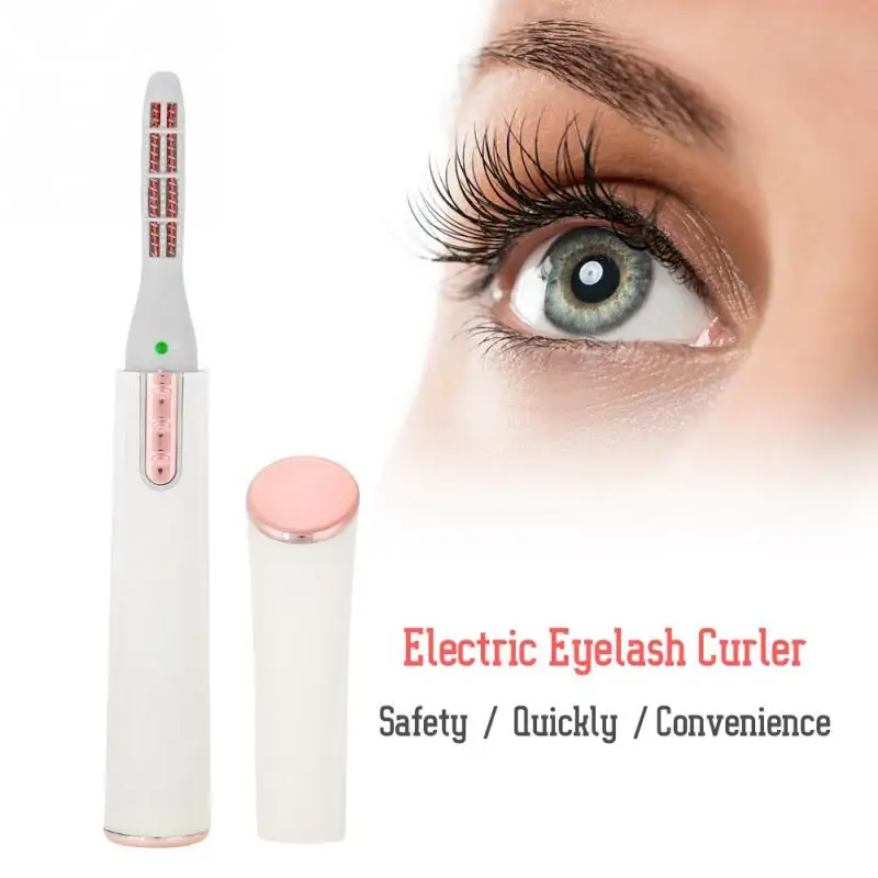 Electric Heated Eyelash Curler Extension Long Lasting Eye Lash Curling Tools Eyes Beauty Makeup Eyelash Curler Pen Cosmetic
Electric Heated Eyelash Curler Extension Long Lasting Eye Lash Curling Tools Eyes Beauty Makeup Eyelash Curler Pen Cosmetic