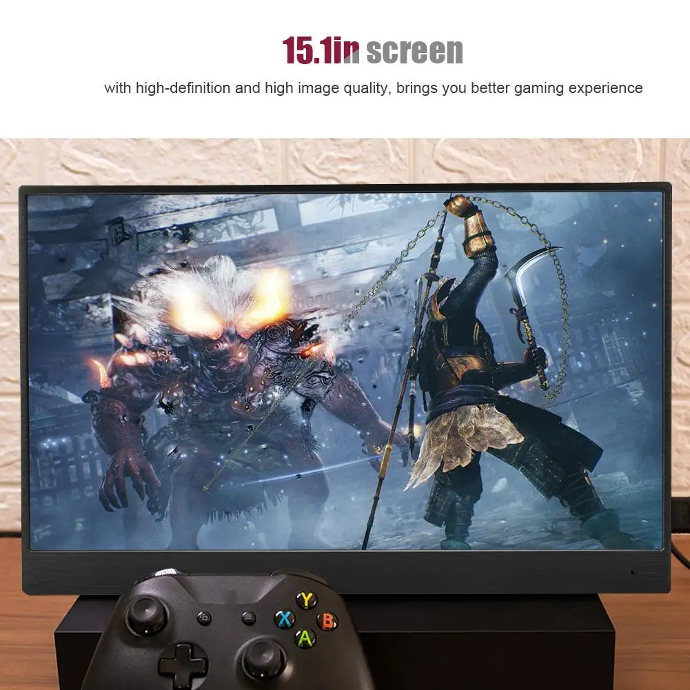 15.6inch 1080P Ultrathin HD Portable Gaming Monitor for PS4 for Xbox for Switch US Plug 110-240V
15.6inch 1080P Ultrathin HD Portable Gaming Monitor for PS4 for Xbox for Switch US Plug 110-240V