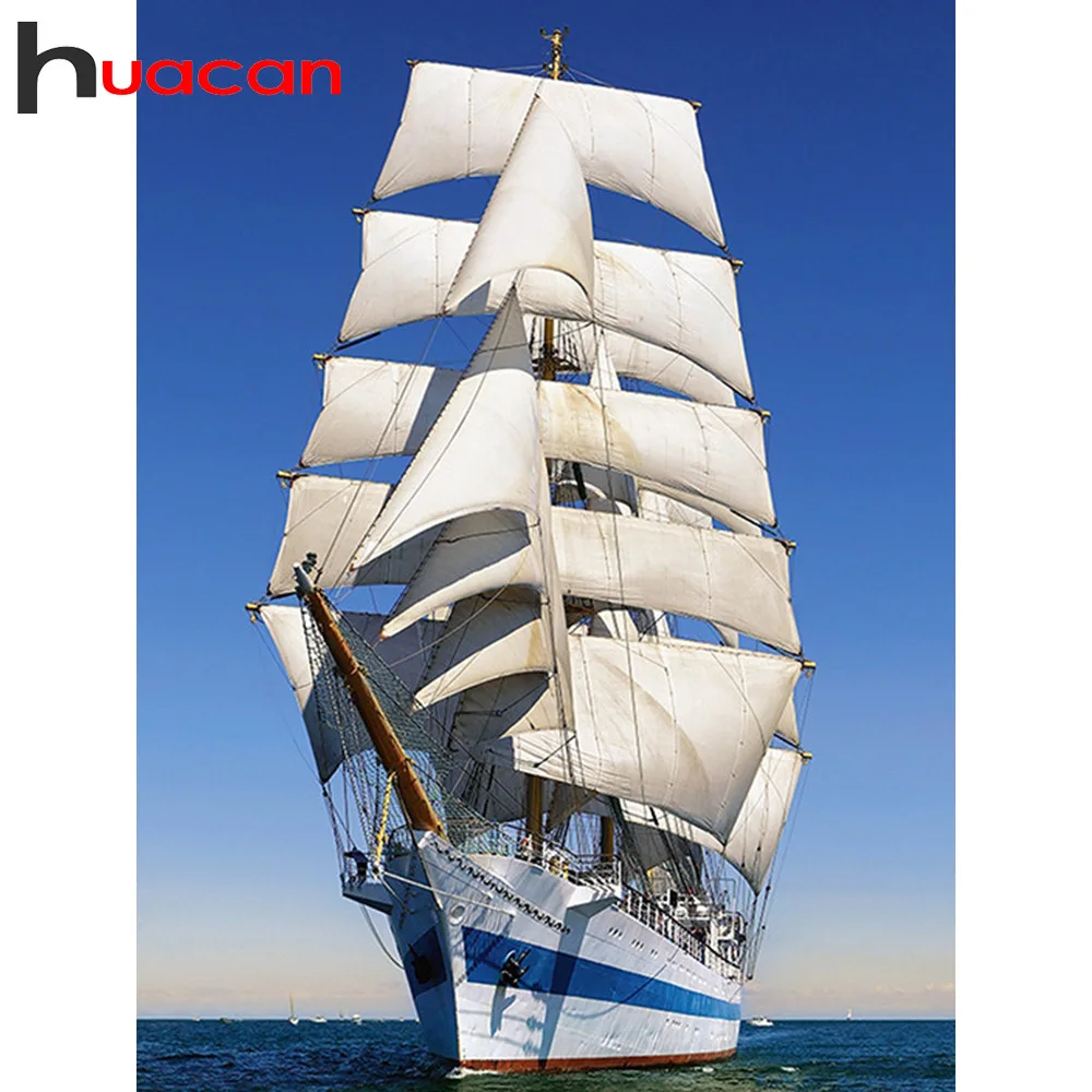 Huacan Diamond Mosaic Embroidery Sale Full Square Landscape Sailboat 5D DIY Diamond Painting Rhinestone Picture Gift Drop Ship
Huacan Diamond Mosaic Embroidery Sale Full Square Landscape Sailboat 5D DIY Diamond Painting Rhinestone Picture Gift Drop Ship