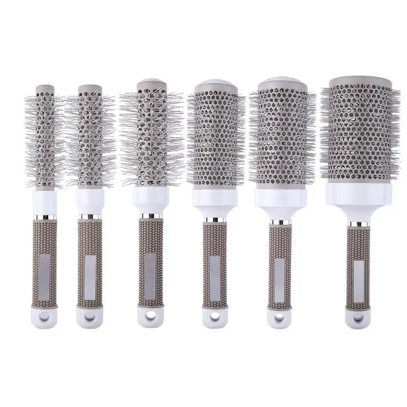 19/25/32/45/53/65mm Hair Dressing Brush Pro Hair Dressing Brush High Temperature Resistant Ceramic Iron Round Comb
19/25/32/45/53/65mm Hair Dressing Brush Pro Hair Dressing Brush High Temperature Resistant Ceramic Iron Round Comb