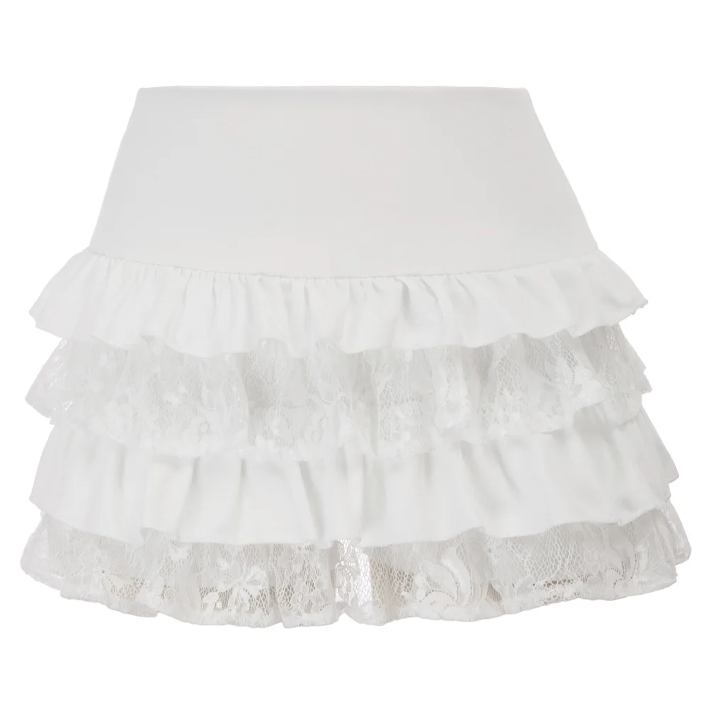 fashion black/white solid skirts Womens Vintage Gothic Victorian Stempunk Elastic Waist Ruffle pleated design Mini Culottes lady
fashion black/white solid skirts Womens Vintage Gothic Victorian Stempunk Elastic Waist Ruffle pleated design Mini Culottes lady