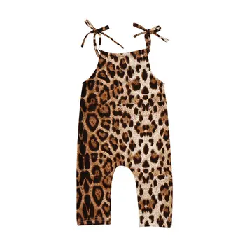 Toddler Baby Girl Leopard Print Brace Romper Halter Jumpsuit Strap Playsuit Infant One-Piece Girls Summer Clothing
Toddler Baby Girl Leopard Print Brace Romper Halter Jumpsuit Strap Playsuit Infant One-Piece Girls Summer Clothing