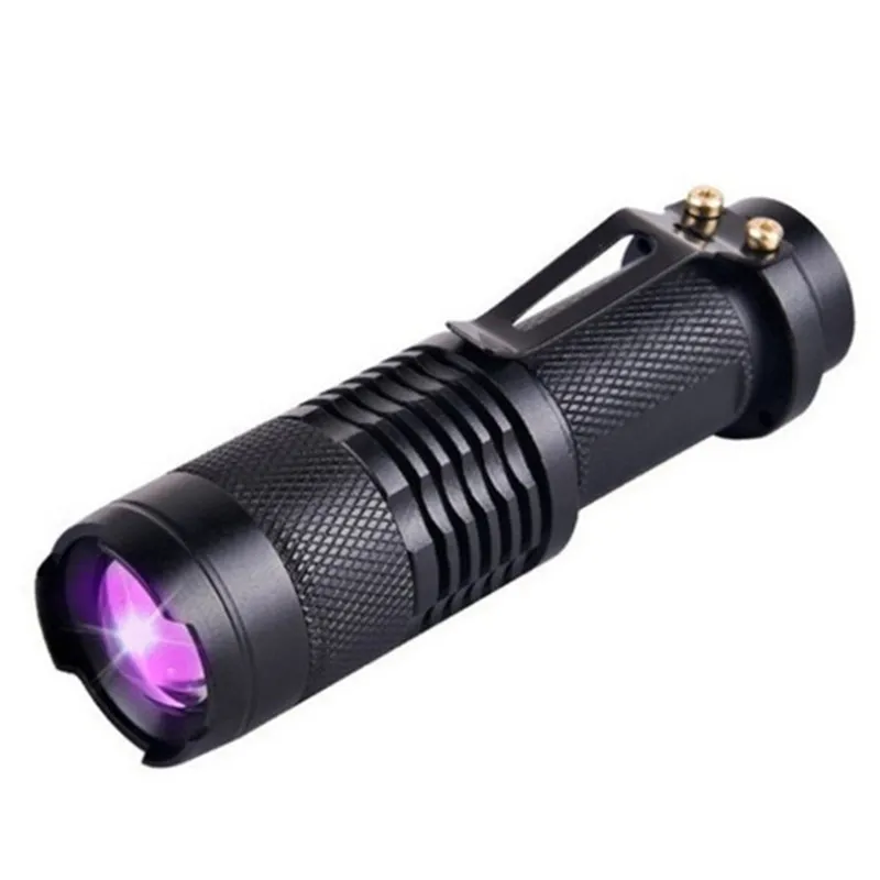 5pcs UV Money Detector Flashlight Ultraviolet Torch Zoom Function Mini UV Black Light Pet Urine Stains Detector Scorpion Hunting
5pcs UV Money Detector Flashlight Ultraviolet Torch Zoom Function Mini UV Black Light Pet Urine Stains Detector Scorpion Hunting