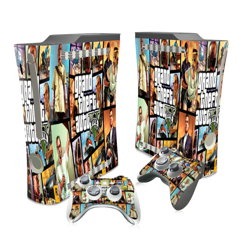 Crazy Selling skin stickers for Xbox 360 Fat skin sticker decal skin console and controller cover TN-XB360-5162
Crazy Selling skin stickers for Xbox 360 Fat skin sticker decal skin console and controller cover TN-XB360-5162