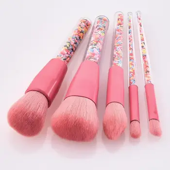 5/7/8pcs Cute Candy Beads Makeup Brush Set Foundation Concealer Soft Pink Hair Cosmetic Brushes Make Up Tools
5/7/8pcs Cute Candy Beads Makeup Brush Set Foundation Concealer Soft Pink Hair Cosmetic Brushes Make Up Tools