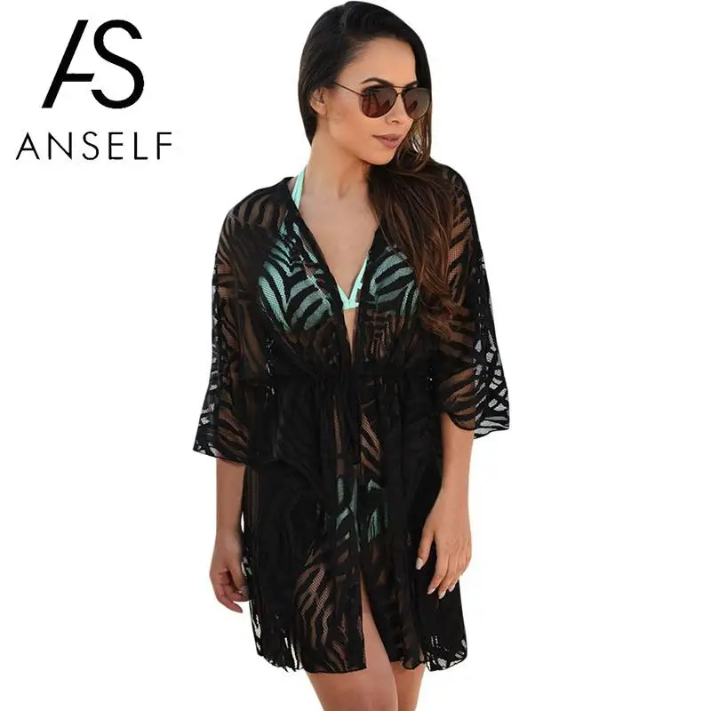 Anself 2019 New Women Kimono Cardigan Solid Open Front Boho Transparent Beach Cover Up Loose Outerwear Beach Bikini Cover Up
Anself 2019 New Women Kimono Cardigan Solid Open Front Boho Transparent Beach Cover Up Loose Outerwear Beach Bikini Cover Up