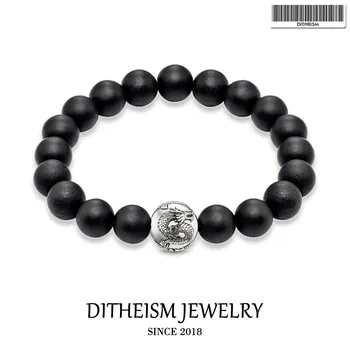 Strand Bracelets with Dragon 10mm Obsidian Beads,2018 New Silver Fashion Jewelry Vintage Gift for Men Boy Women Girls
Strand Bracelets with Dragon 10mm Obsidian Beads,2018 New Silver Fashion Jewelry Vintage Gift for Men Boy Women Girls