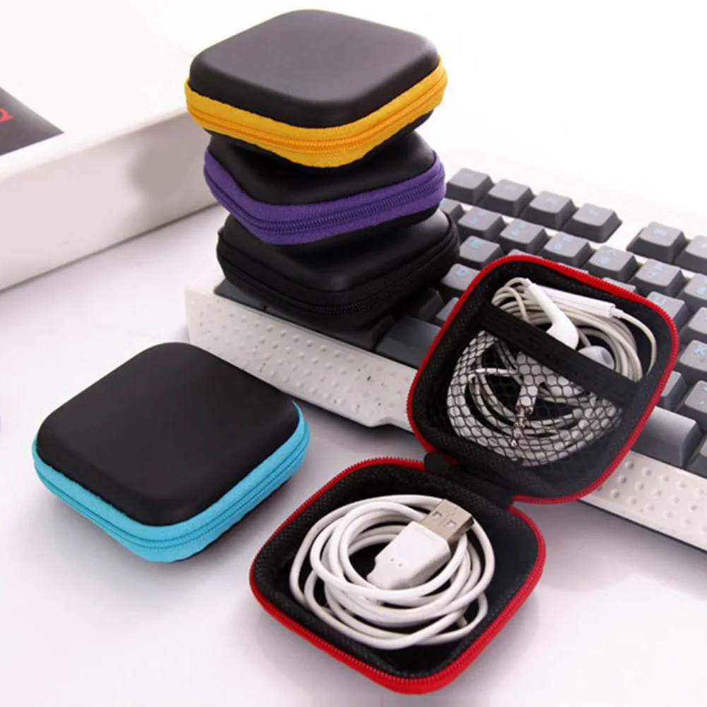 Hot Mini Zipper Wallet Hard Headphone Case PU leather Earbuds box Earphone Storage Bag Protective USB Cable Organizer Pouch
Hot Mini Zipper Wallet Hard Headphone Case PU leather Earbuds box Earphone Storage Bag Protective USB Cable Organizer Pouch