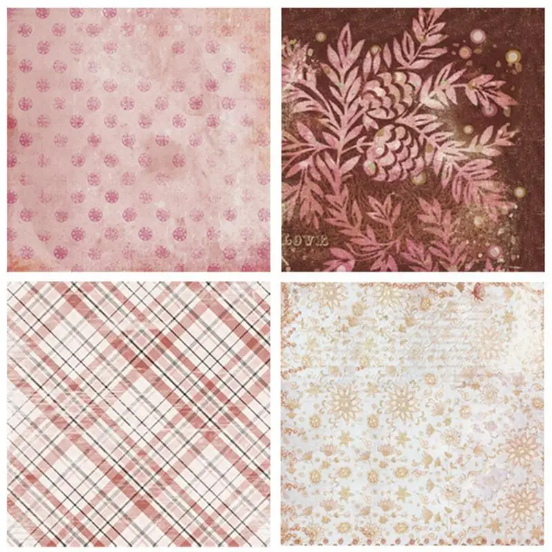 24Pcs/set DIY Album Background Paper DIY Gifts Contains 12 Patterns Scrapbook Background Paper Card 6 Inch Single-Sided Pattern
24Pcs/set DIY Album Background Paper DIY Gifts Contains 12 Patterns Scrapbook Background Paper Card 6 Inch Single-Sided Pattern