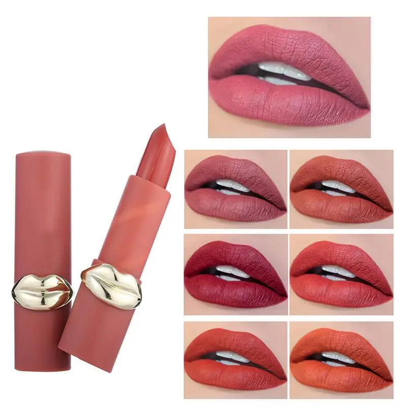 1Pcs Makeup Matte Easy Colored Lipstick Makeup Lip Shape Modeling Matte Lipstick Tint Makeup Long Lasting Lipstick Cosmetics
1Pcs Makeup Matte Easy Colored Lipstick Makeup Lip Shape Modeling Matte Lipstick Tint Makeup Long Lasting Lipstick Cosmetics