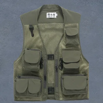 Ultralight Fly Men Fishing Vest Quick-Drying Mesh Waistcoat Tactical Military Camping Vest Outdoor Waistcoats with Multi Pocket
Ultralight Fly Men Fishing Vest Quick-Drying Mesh Waistcoat Tactical Military Camping Vest Outdoor Waistcoats with Multi Pocket