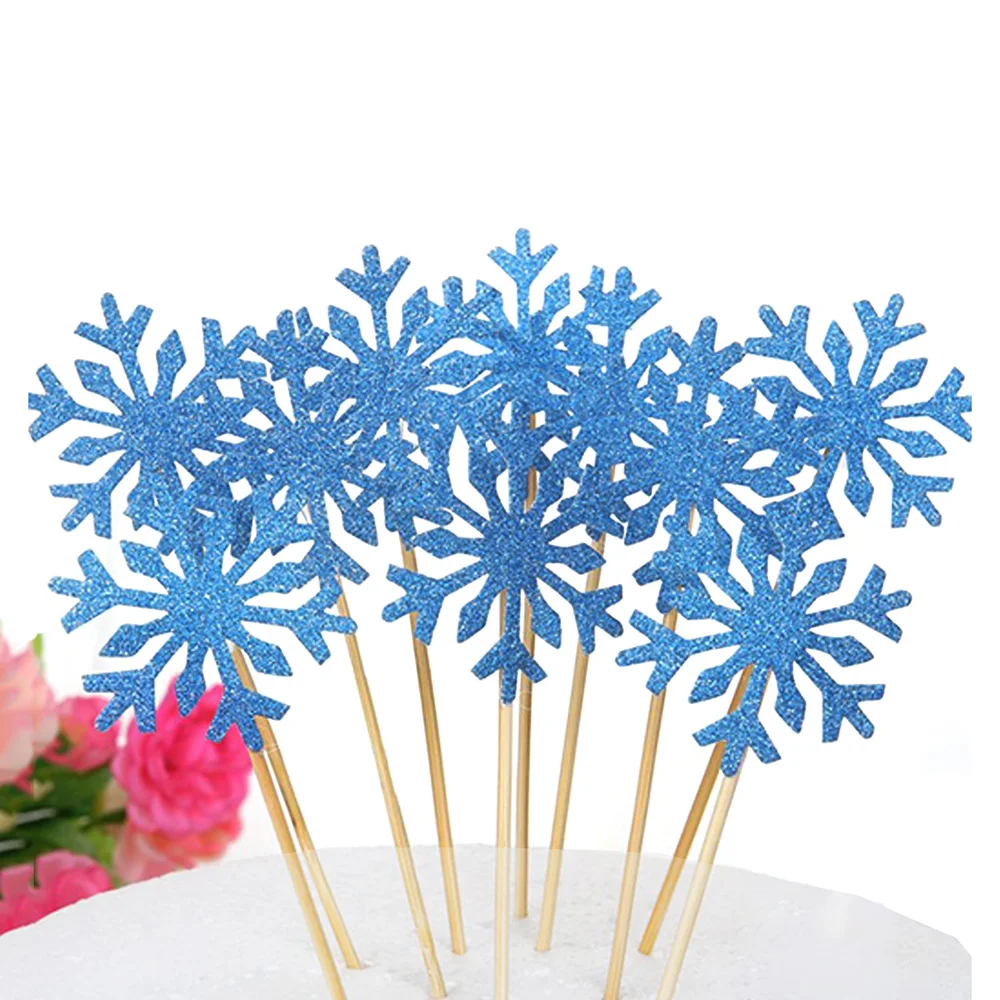 12Pcs Cute SnowFlake Cartoon Cupcake Topper Cake Flags For Wedding Birthday Party Baby Shower Decoration Supplies
12Pcs Cute SnowFlake Cartoon Cupcake Topper Cake Flags For Wedding Birthday Party Baby Shower Decoration Supplies