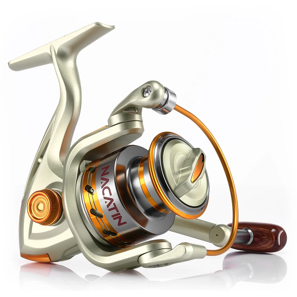 NACATIN NA1000-7000 Series Spinning Reel Fishing Gear Fixed Spool Novice Beginner Angler Saltwater Freshwater Ball Bearing
NACATIN NA1000-7000 Series Spinning Reel Fishing Gear Fixed Spool Novice Beginner Angler Saltwater Freshwater Ball Bearing