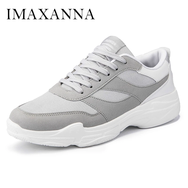 IMAXANNA Plus Size Men's Running Shoes Fashion Flat Chunky Sneaker Man Sport High Quality Mesh Upper Breathble Walking Male Shoe
IMAXANNA Plus Size Men's Running Shoes Fashion Flat Chunky Sneaker Man Sport High Quality Mesh Upper Breathble Walking Male Shoe