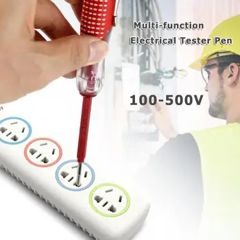 2 in 1 Digital Electrical Tester Pencil Screwdriver 100-500V Electrical Tester Detector Pen For Electrician Tools
2 in 1 Digital Electrical Tester Pencil Screwdriver 100-500V Electrical Tester Detector Pen For Electrician Tools