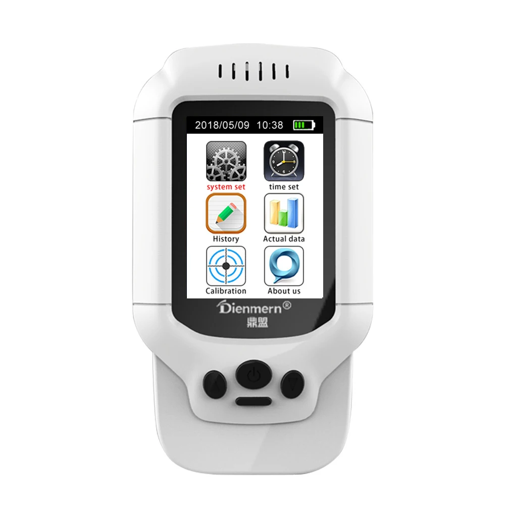 KKMOON Air Quality Detector Meter Monitor LCD Multifunctional Operating System for Indoor Formaldehyde HCHO PM2.5
KKMOON Air Quality Detector Meter Monitor LCD Multifunctional Operating System for Indoor Formaldehyde HCHO PM2.5