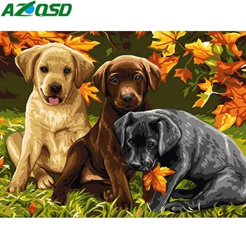 AZQSD DIY Oil Painting By Numbers Dog Hand Painted Canvas Modern Wall Picture Home Decoration Art Animal K077
AZQSD DIY Oil Painting By Numbers Dog Hand Painted Canvas Modern Wall Picture Home Decoration Art Animal K077