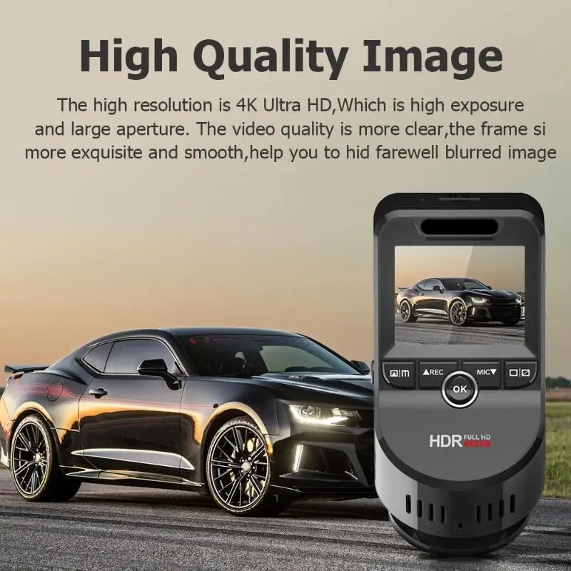 Phisung T691C Mini 2" 4K 2160P Car DVR Dash Cam 1080P FHD Rear Camera 170 Degree Lens Video Recorder WiFi GPS Camcorder Dashcam
Phisung T691C Mini 2" 4K 2160P Car DVR Dash Cam 1080P FHD Rear Camera 170 Degree Lens Video Recorder WiFi GPS Camcorder Dashcam