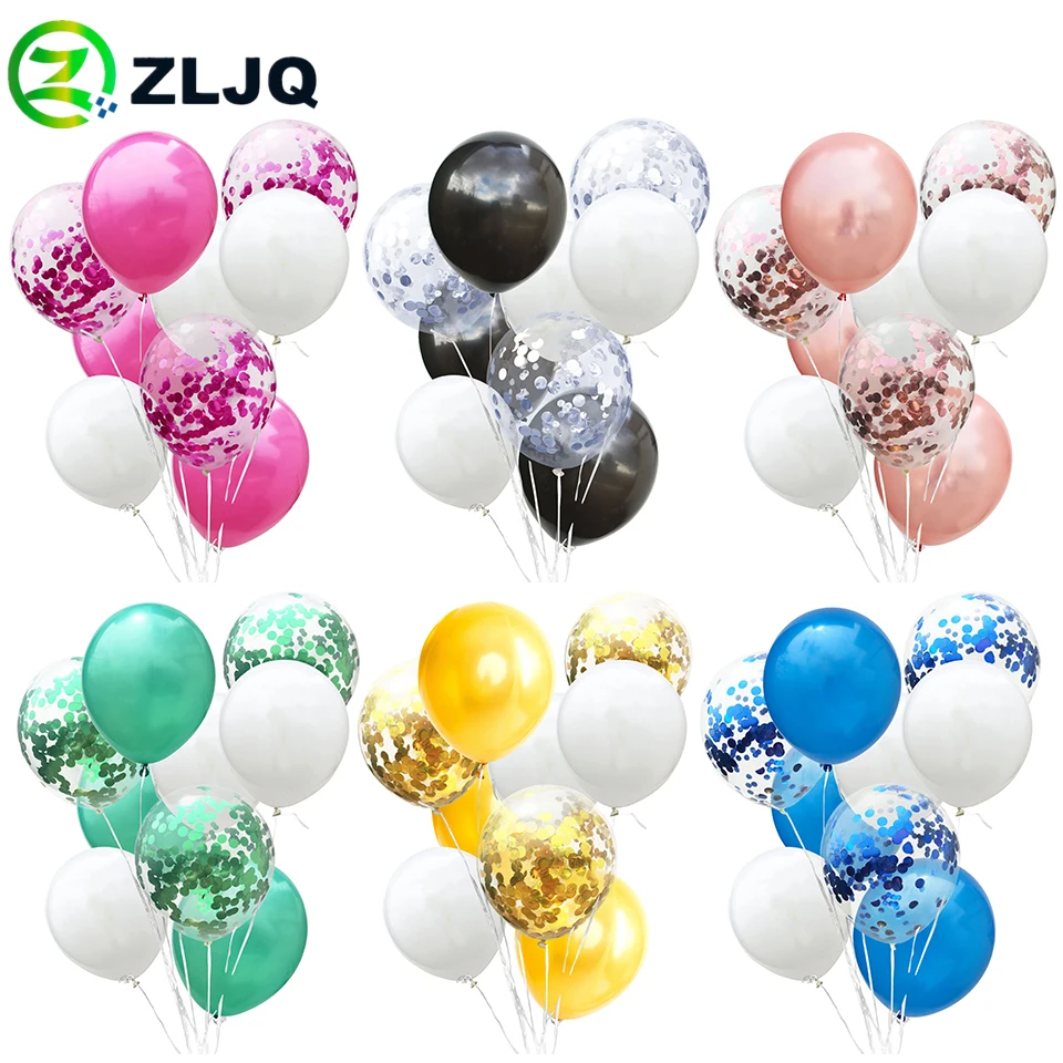 ZLJQ 9PCS 12inch White Gold Confetti Balloons Air Helium Latex Ballon Birthday Party Supplies Wedding Decoration Baby Shower 7D
ZLJQ 9PCS 12inch White Gold Confetti Balloons Air Helium Latex Ballon Birthday Party Supplies Wedding Decoration Baby Shower 7D