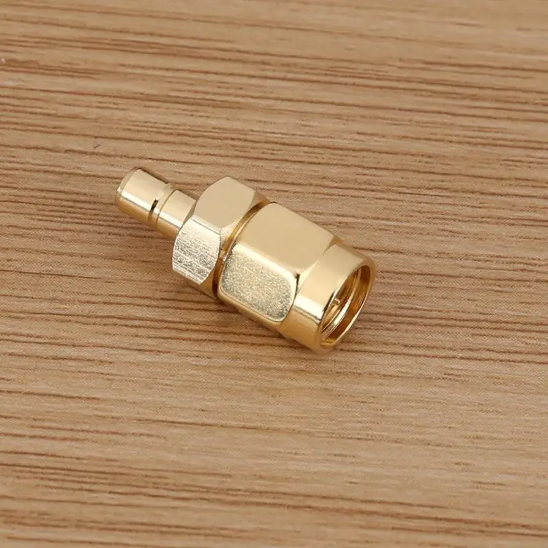 2pcs Straight Shape Copper Plating Coaxial RF Adapter for SMA-J Male to MCX-J Male RF Connector 50 Ohm Connector Adapter
2pcs Straight Shape Copper Plating Coaxial RF Adapter for SMA-J Male to MCX-J Male RF Connector 50 Ohm Connector Adapter