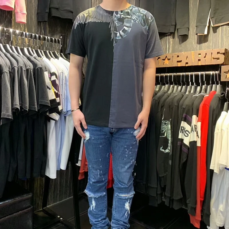MB MURBON MARCELO BURLON Men Short Sleeve COTTON T-Shirt 2019 SS VIVA Wing Shirts Tee OVER EU Size XXS-L
MB MURBON MARCELO BURLON Men Short Sleeve COTTON T-Shirt 2019 SS VIVA Wing Shirts Tee OVER EU Size XXS-L