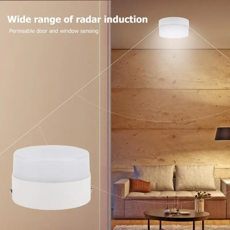12W Surface Mounted LED Ceiling Lamp Radar Motion Sensor Panel Down Night Lighting Ceiling Lights For Entrance Balcony Corridor
12W Surface Mounted LED Ceiling Lamp Radar Motion Sensor Panel Down Night Lighting Ceiling Lights For Entrance Balcony Corridor