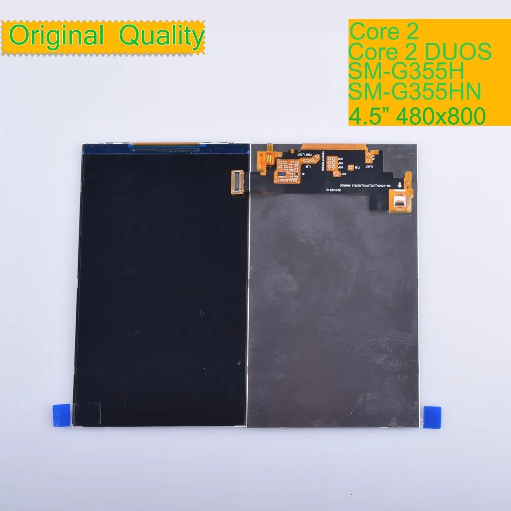 Оригинальный ЖК-дисплей 10 шт./лот для Samsung Galaxy Core 2 SM-G355H G355H G355 ЖК-экран SM экран