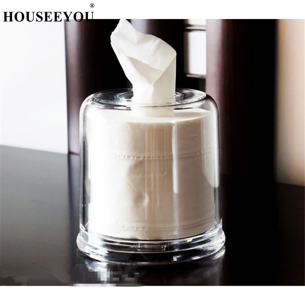 High -Grade Acrylic Tissue Box Circular Transparent Pumping Tray Plexiglass Housekeeper Decor Toilet Paper Holder Napkin Holder
High -Grade Acrylic Tissue Box Circular Transparent Pumping Tray Plexiglass Housekeeper Decor Toilet Paper Holder Napkin Holder