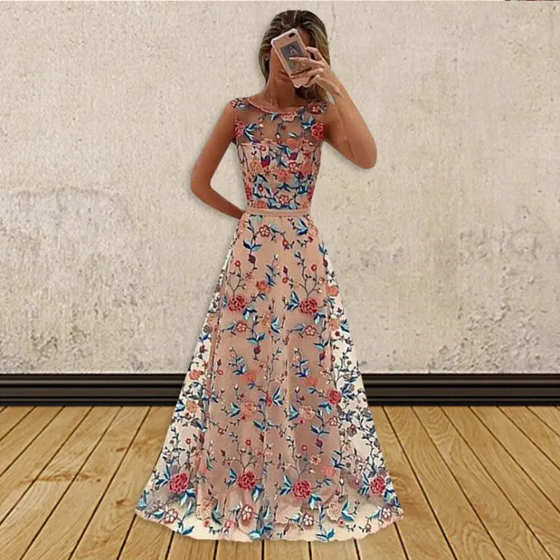 2019 Summer Women Dress Cotton Lace Sleeveless Women Long Prom Lace Formal Gowns Full Dress
2019 Summer Women Dress Cotton Lace Sleeveless Women Long Prom Lace Formal Gowns Full Dress