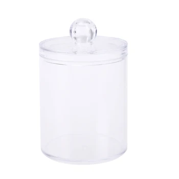 Cosmetic Organizer Plastic Canister Clear Round Jewelry Makeup Cotton Ball Swab Storage Case Organizer Container Box Holder
Cosmetic Organizer Plastic Canister Clear Round Jewelry Makeup Cotton Ball Swab Storage Case Organizer Container Box Holder