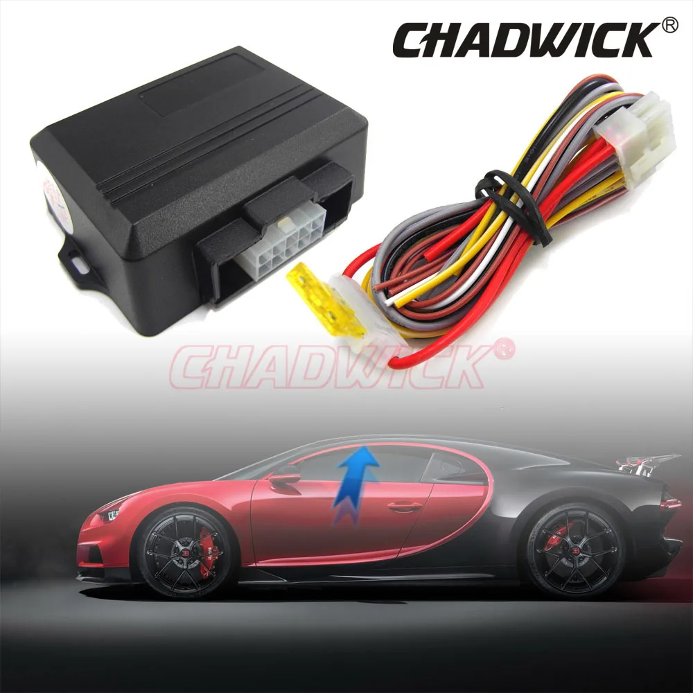 12v Power window closer system for 2 doors Intelligence automatically close the windows Compatible with car alarm CHADWICK PW02
12v Power window closer system for 2 doors Intelligence automatically close the windows Compatible with car alarm CHADWICK PW02
