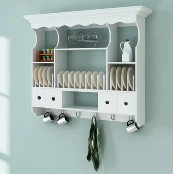 VidaXL White Wood Kitchen Wall Cabinet Elegant And Antique-Looking Wall Cabinet With Hooks Useful For Kitchen Home Furniture
VidaXL White Wood Kitchen Wall Cabinet Elegant And Antique-Looking Wall Cabinet With Hooks Useful For Kitchen Home Furniture
