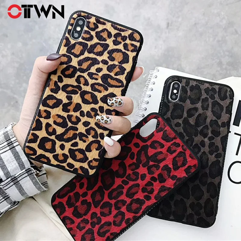 Ottwn Luxury Leopard Phone Case For iPhone 7 8 6 6s Plus Soft TPU+PC Plush Back Cover Furry Phone Cases For iPhone XS MAX XR X
Ottwn Luxury Leopard Phone Case For iPhone 7 8 6 6s Plus Soft TPU+PC Plush Back Cover Furry Phone Cases For iPhone XS MAX XR X