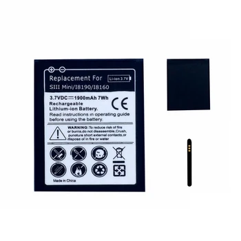 Suqy 5pcs/lot High Capacity EB-L1M7FLU EB-425161LU for Samsung Galaxy S3 Mini Battery Replace Batteries Accumulator bateria
Suqy 5pcs/lot High Capacity EB-L1M7FLU EB-425161LU for Samsung Galaxy S3 Mini Battery Replace Batteries Accumulator bateria