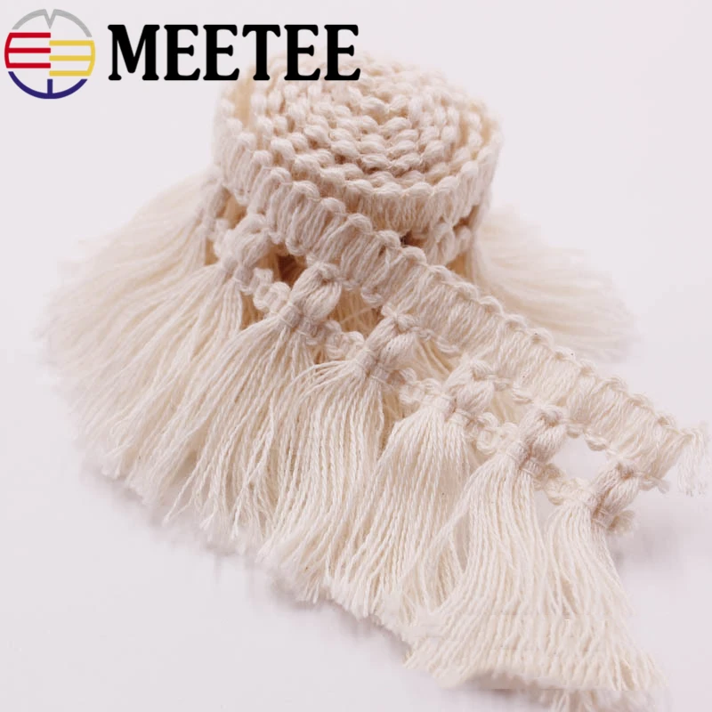10Yards 5cm Wide Beige Cotton Fringe Lace Trim Fabric Tassel Ribbon DIY Sewing Curtain Lace Home Decor Garment Craft Material
10Yards 5cm Wide Beige Cotton Fringe Lace Trim Fabric Tassel Ribbon DIY Sewing Curtain Lace Home Decor Garment Craft Material