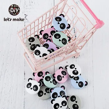 Presale 5pc Silicone Beads Cartoon Panda Shape Food Grade Silicone Teething Necklace Tiny Rod Accessories BPA Free Baby Teethers
Presale 5pc Silicone Beads Cartoon Panda Shape Food Grade Silicone Teething Necklace Tiny Rod Accessories BPA Free Baby Teethers