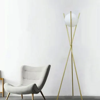 Modern Led Floor Lamp Glass Ball Tripod Standing Lamps Metal Art Stand Lights Decoration Living Room Bedroom Loft Light Fixtures
Modern Led Floor Lamp Glass Ball Tripod Standing Lamps Metal Art Stand Lights Decoration Living Room Bedroom Loft Light Fixtures