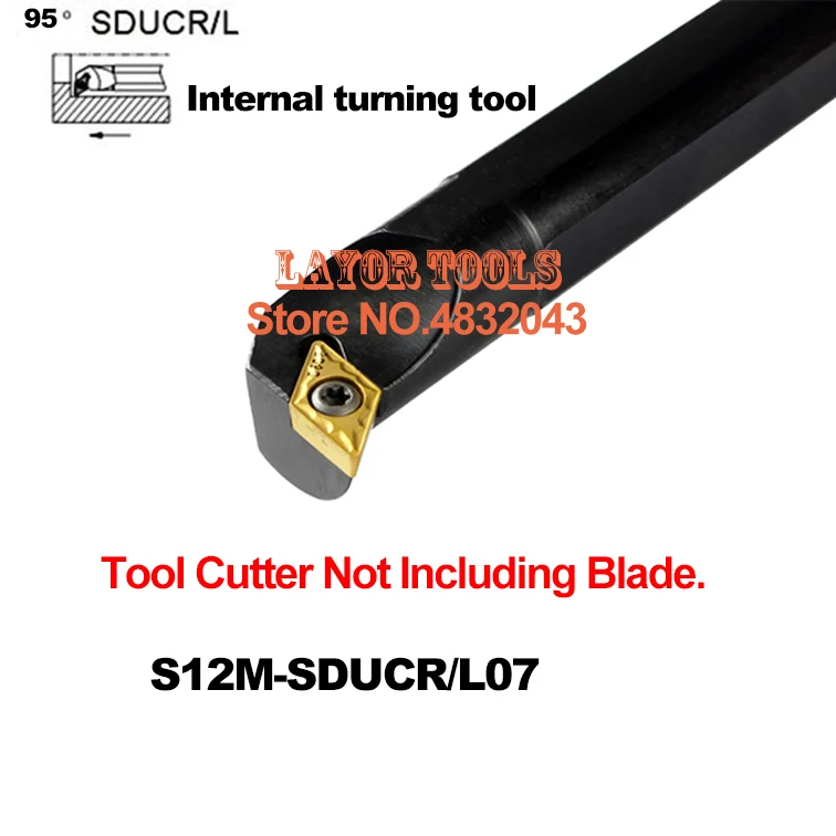 S12M-SDUCR07 12MM Internal Turning Tool Factory outlets, the lather,boring bar,Cnc Tools, Lathe Machine Tools
S12M-SDUCR07 12MM Internal Turning Tool Factory outlets, the lather,boring bar,Cnc Tools, Lathe Machine Tools