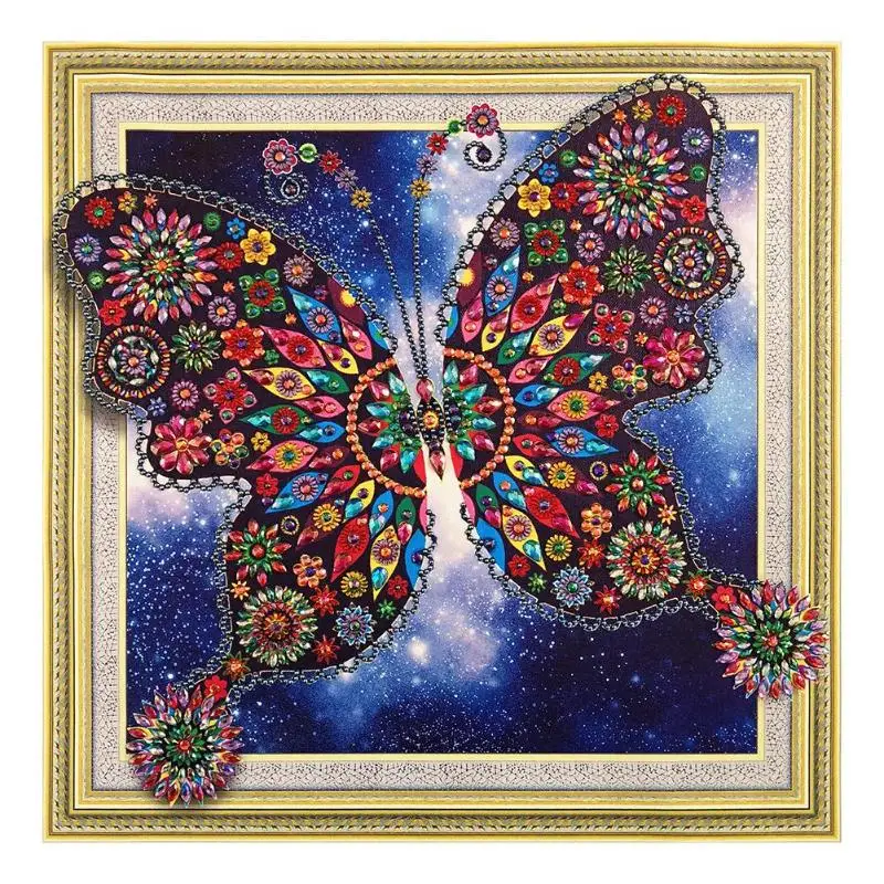5D DIY Special-shaped Diamond Painting Butterfly Cross Stitch Embroidery Mosaic Kit Needlework Set Rhinestones Art Craft Decor
5D DIY Special-shaped Diamond Painting Butterfly Cross Stitch Embroidery Mosaic Kit Needlework Set Rhinestones Art Craft Decor