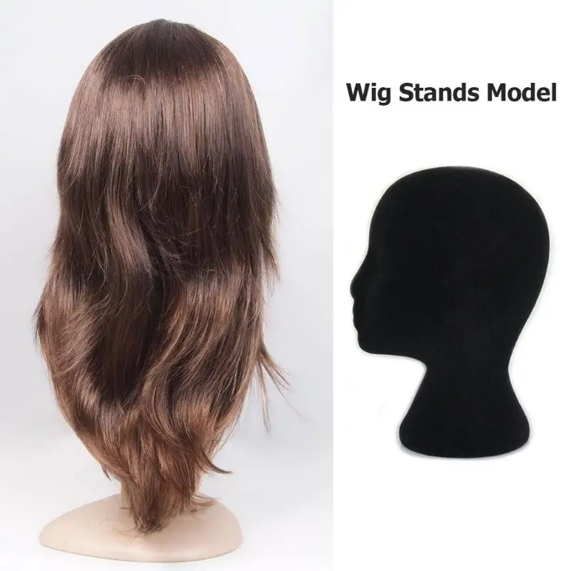 Practical Black Foam Women Mannequin Head Wig Stands Wigs Glasses Cap Display Holder Stand Styling Model
Practical Black Foam Women Mannequin Head Wig Stands Wigs Glasses Cap Display Holder Stand Styling Model