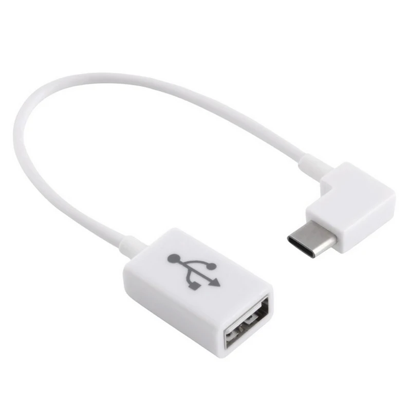 Angle Type C OTG Cable, Cable Creation (1 Pack) USB C Male to USB 2.0 A Female OTG(On-The-Go) Cable, 12CM/White
Angle Type C OTG Cable, Cable Creation (1 Pack) USB C Male to USB 2.0 A Female OTG(On-The-Go) Cable, 12CM/White