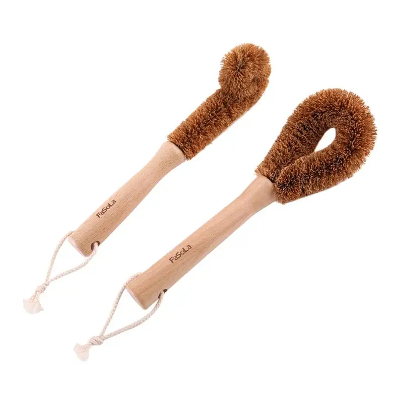 Cup Brush Coconut Palm Long Handle Kitchen Wash Tweezers Glass Bottle Cleaning Brush
Cup Brush Coconut Palm Long Handle Kitchen Wash Tweezers Glass Bottle Cleaning Brush