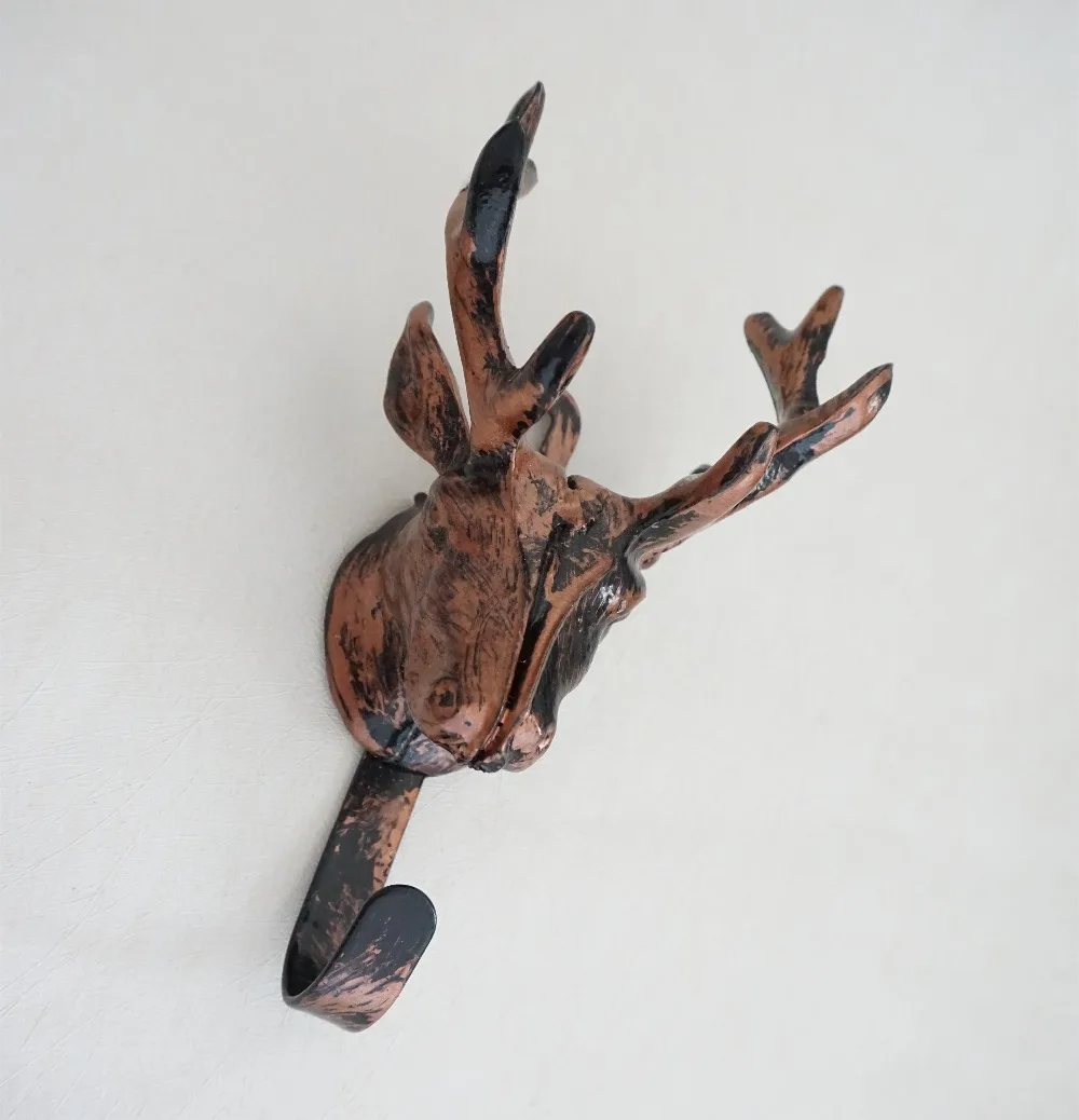 Unique Deer Wall Hook Metal Vintage Look Wall Hooks Decorative Hooks / Copper Coat Hooks Hanger Coat Rack Hanger
Unique Deer Wall Hook Metal Vintage Look Wall Hooks Decorative Hooks / Copper Coat Hooks Hanger Coat Rack Hanger