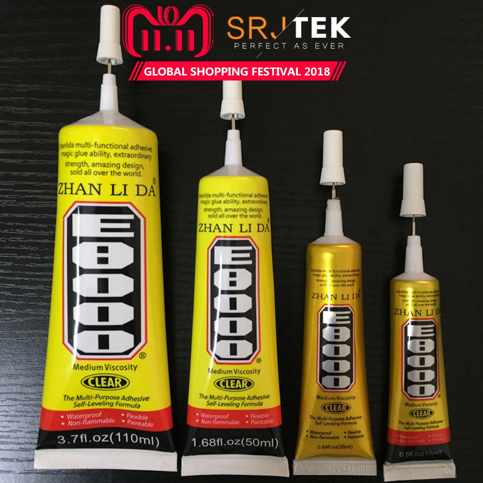 E8000 15ml/50ml Adhesive Glue To Stick The Screen On The Phone ,Tools this not shipped alone unless you order it with screen
E8000 15ml/50ml Adhesive Glue To Stick The Screen On The Phone ,Tools this not shipped alone unless you order it with screen