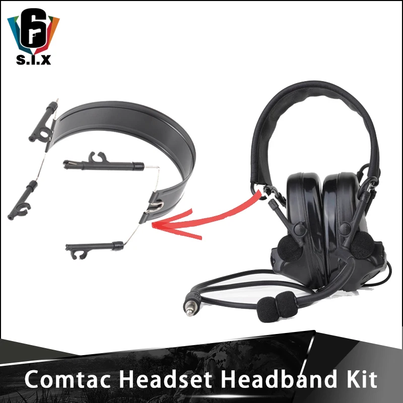 Z Tactical Comtac Headset Accessory Metal Headband Set Airsoftsports Tactical Comtac II Headphones Adapter Accessory
Z Tactical Comtac Headset Accessory Metal Headband Set Airsoftsports Tactical Comtac II Headphones Adapter Accessory
