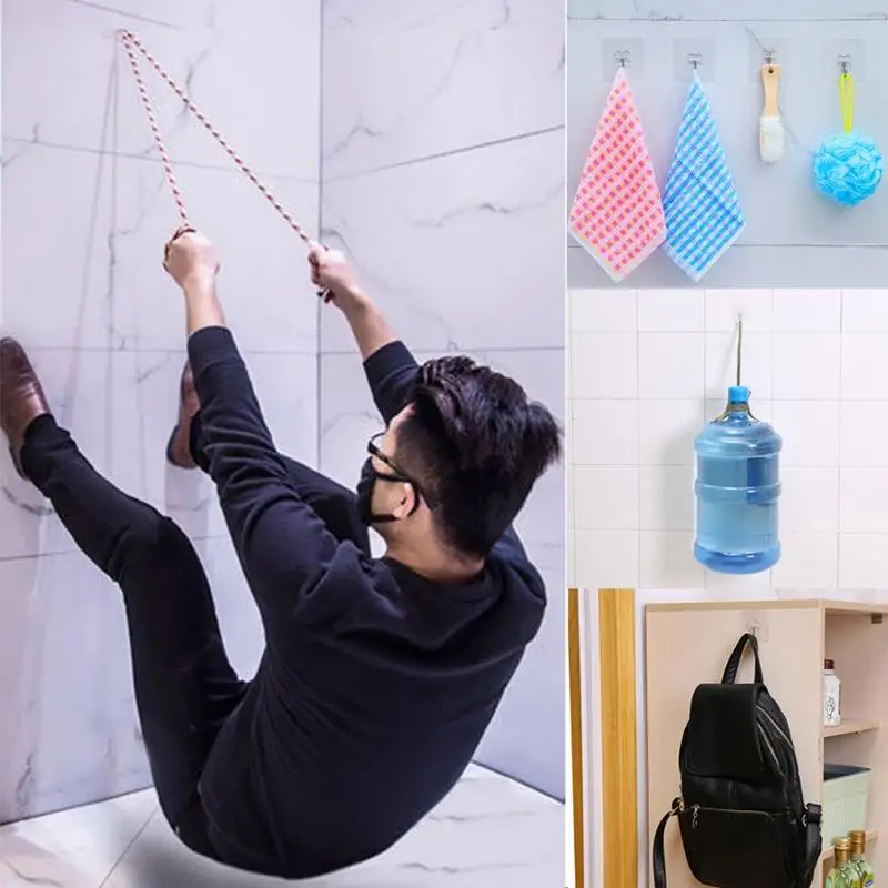 Fashion-Strong Transparent Suction Cup Sucker Wall Hooks Hanger for Kitchen Bathroom Home (1)
Fashion-Strong Transparent Suction Cup Sucker Wall Hooks Hanger for Kitchen Bathroom Home (1)